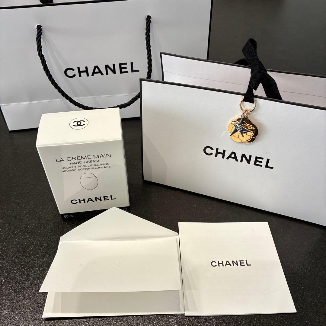 限定チャーム付き　未開封袋箱付きCHANEL ハンドクリーム50ml