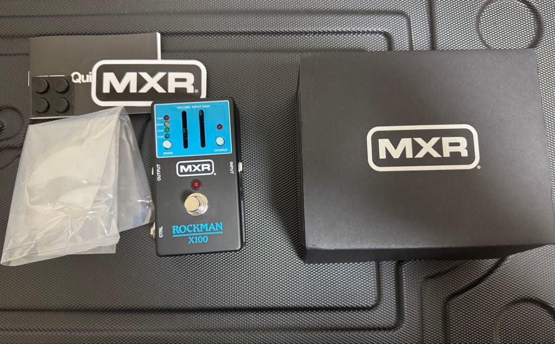 MXR ROCKMAN X100 ギターエフェクター MXR - Rockman X100 Analog Tone Processor - MX100 – Steve's Music Store