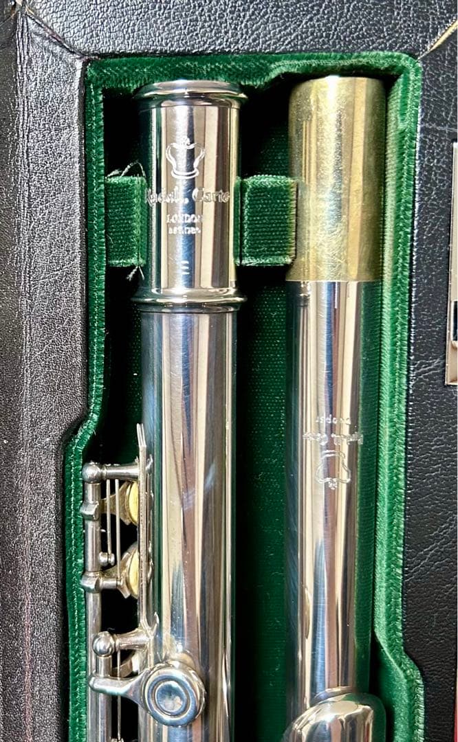 フルート ルーダルカルテ Rudall Carte Eメカ カバー付き - メルカリ