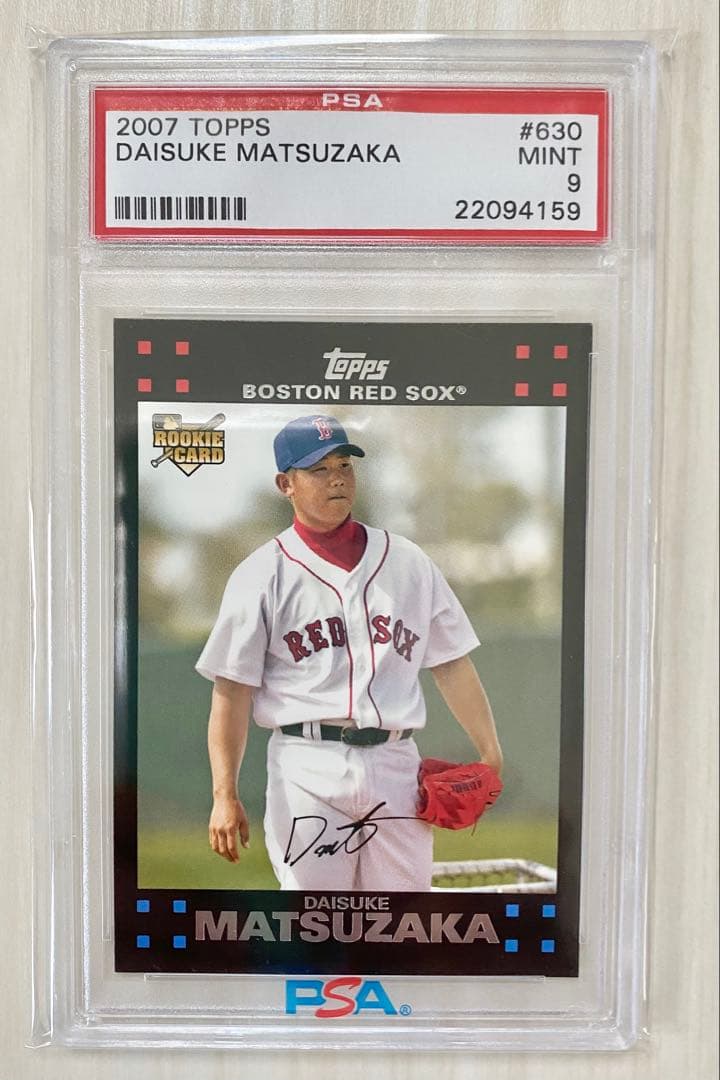 2007 Topps 松坂大輔 ルーキーカード – PSA 9 MINT - メルカリ