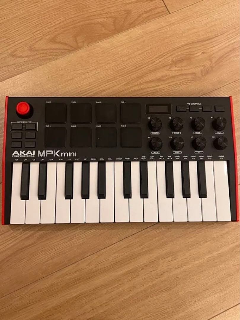 AKAI MPK mini MIDIキーボード 美品 元箱あり 動作良好