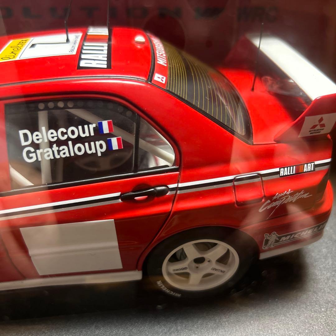 オートアート 三菱ランサーエボリューションWRC 1/18ミニカー - メルカリ