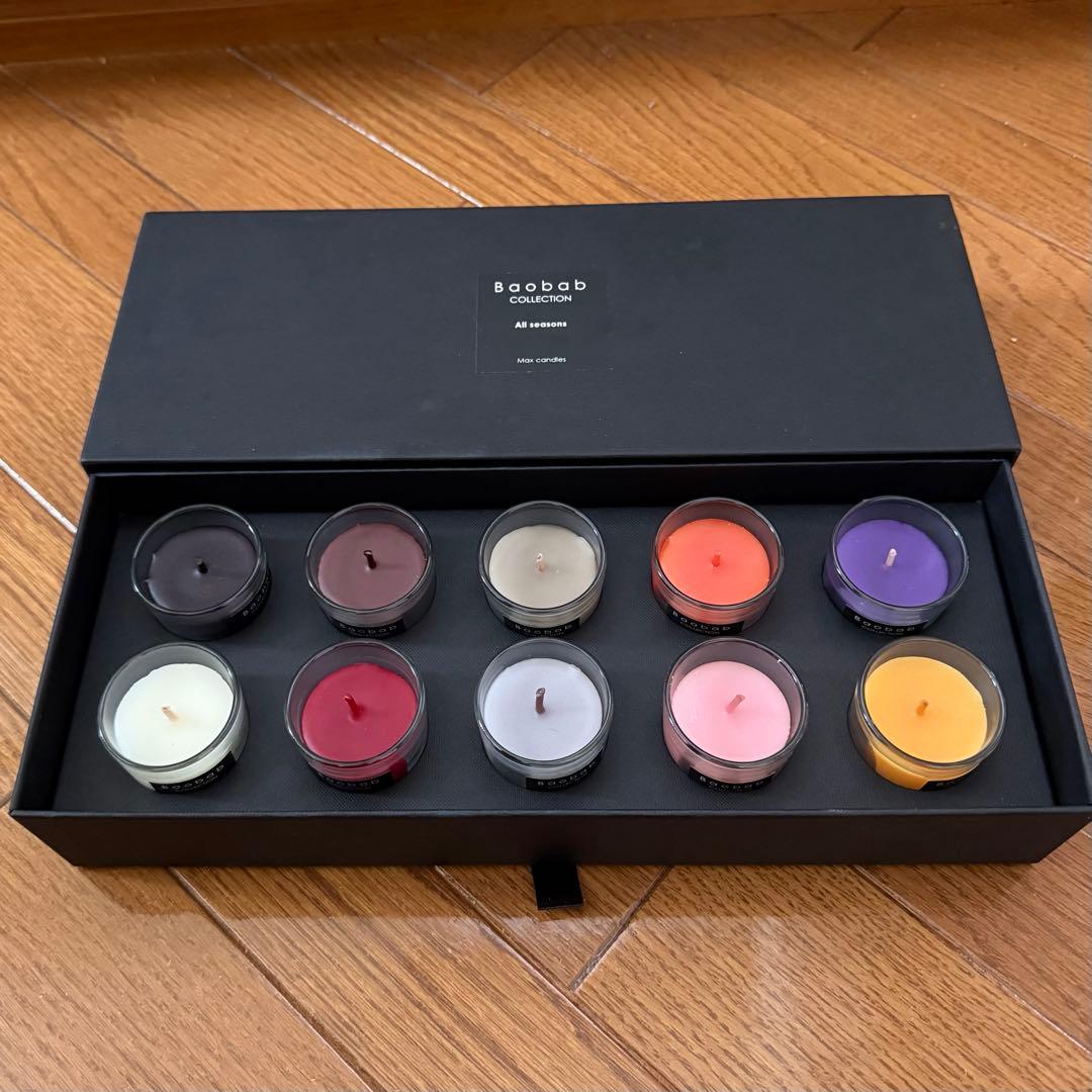 Baobab Collection アロマキャンドルセット 10個 mexicomfbgiftboxbaobabcollecti