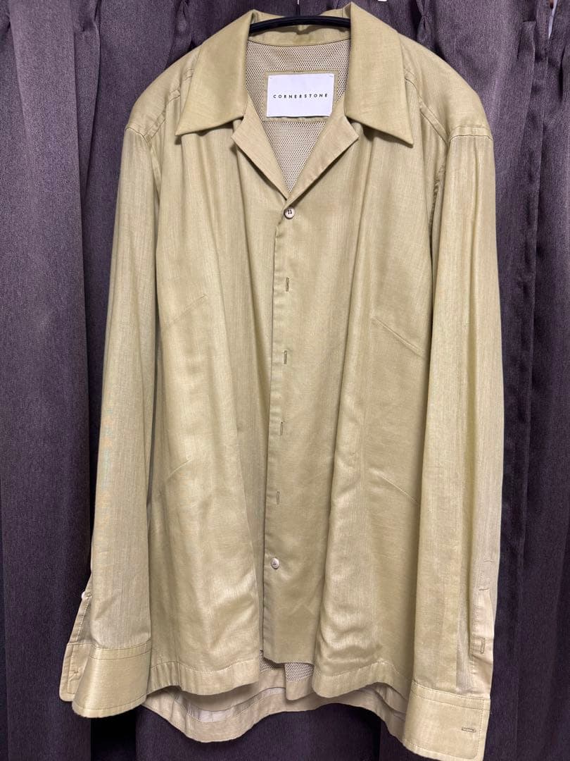 Cornerstone 23ss シャツ stein / シュタイン】】OVERSIZED SS SHIRT - BLUE | 公式通販サイト