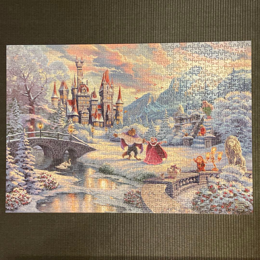 ディズニー パズル 美女と野獣 1000ピース - メルカリ