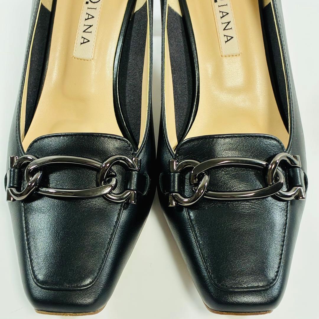 DIANA ダイアナ ヒールアップローファー クロスムース 23.0 - メルカリ