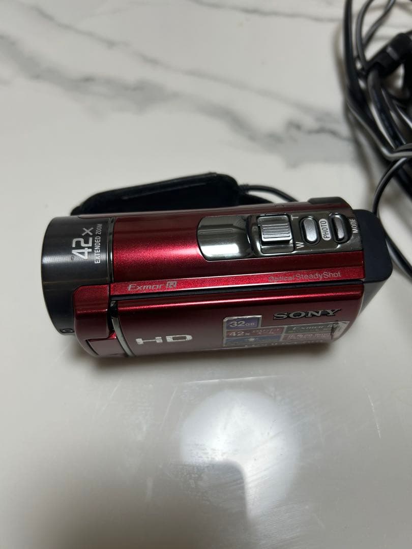 SONY HDR-CX180 ビデオカメラ 32GB内蔵 動作確認済み - メルカリ