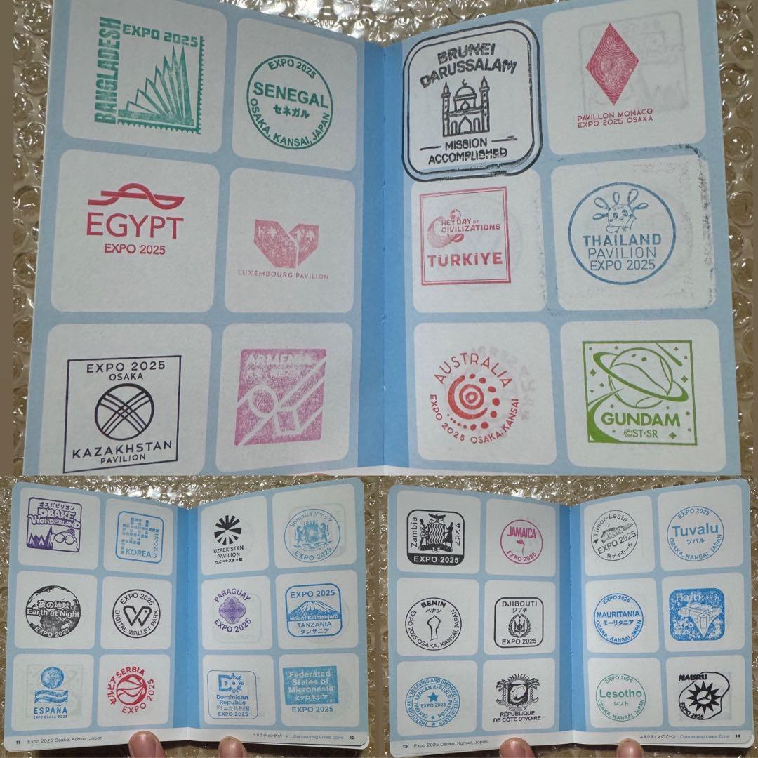 EXPO２０２５　万博スタンプラリー　スタンプ　究極セット　大阪・関西万博　夢洲 大阪・関西万博レポ】予約ゼロで挑戦…思わずハマった「万博スタンプ