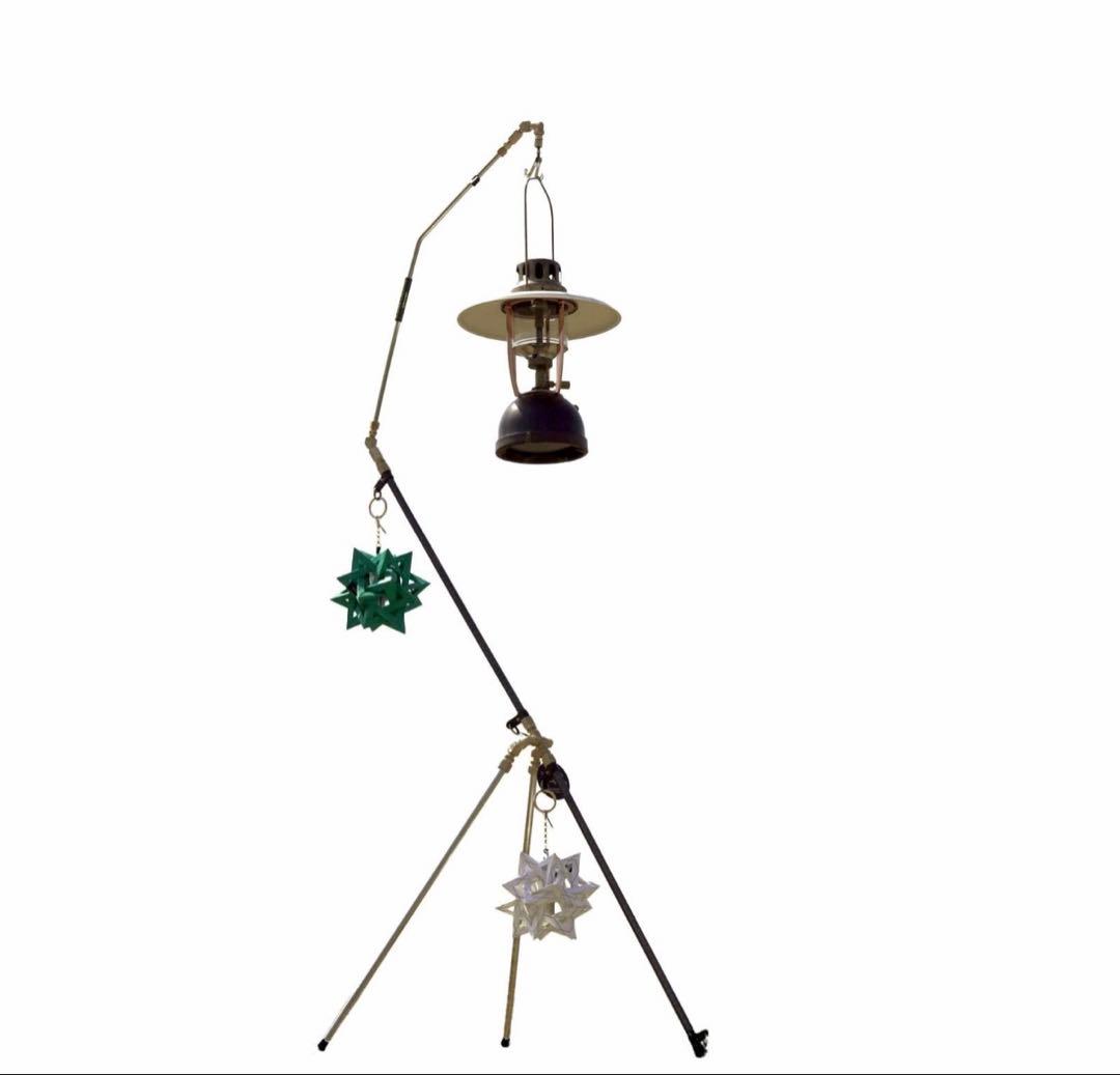 ライト・ランタン A.SOME CREATIVE Conquest lanternpole2 ツインライト LEDランタン＜ステンドグラス風シート付＞（レッド） UK