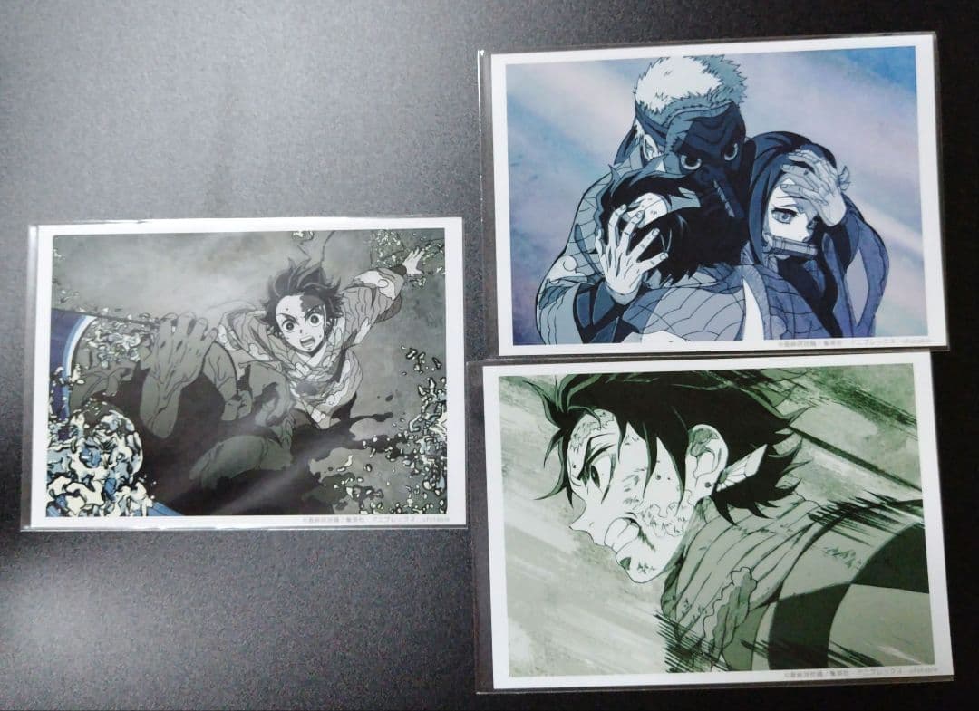 鬼滅の刃 立志編 場面写ブロマイド 竈門炭治郎 竈門禰豆子 鱗滝さん