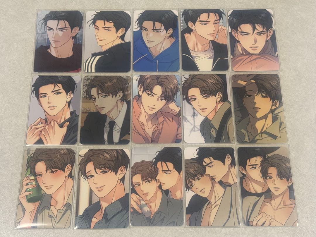 韓国BL 解氷曲線 トレカ ノーマルコンプ - メルカリ