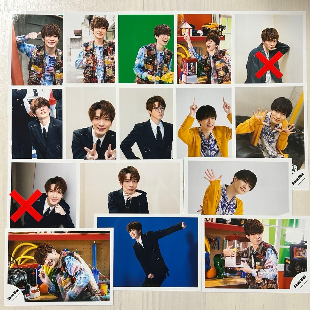 ② SnowMan 深澤辰哉 公式写真 14枚セット スノ 写真 - メルカリ
