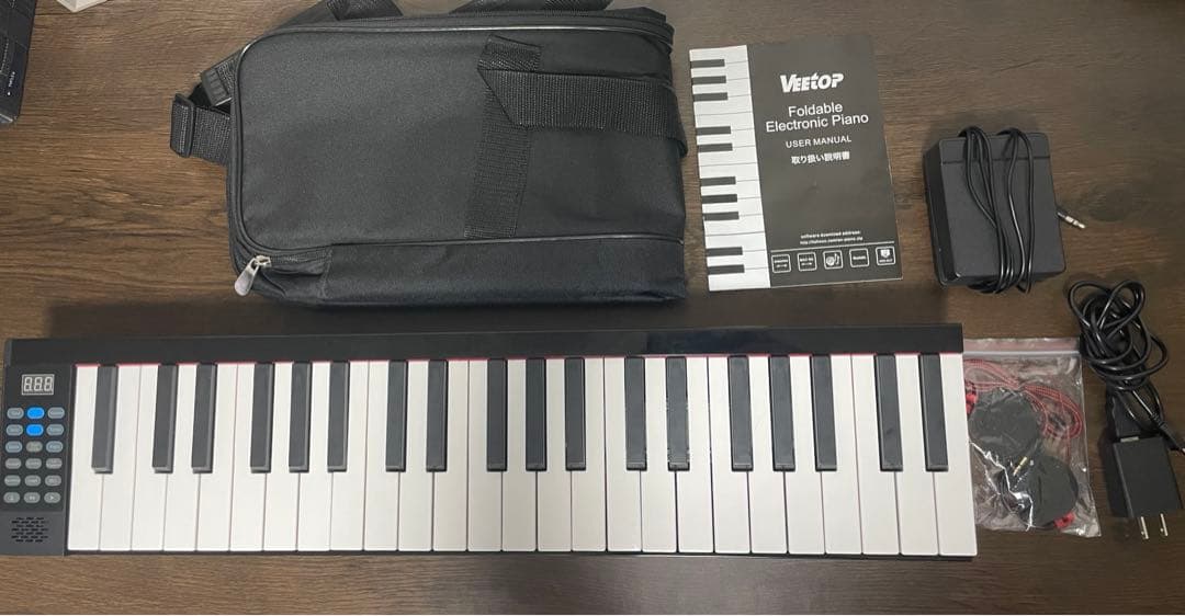 折りたたみ電子ピアノ88鍵盤 L108456962 - ぬいぐるみ通販