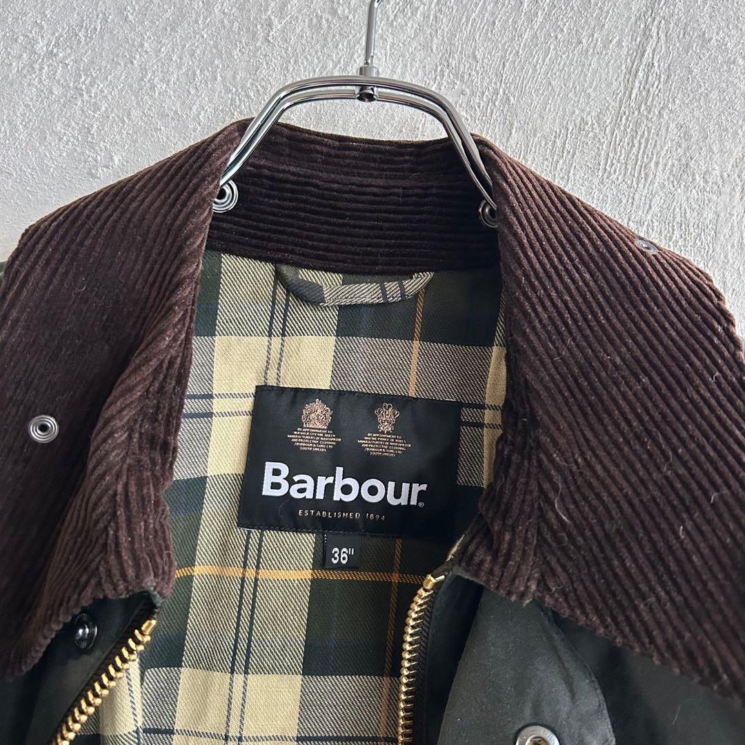極美 BARBOUR TRANSPORT オイルドジャケット 36 - メルカリ