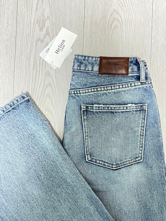【激レア❗️新品】Helios Livin' 変形デニム LIP SERVICE（リップサービス）｜ HWスリットフレアdenim パンツ