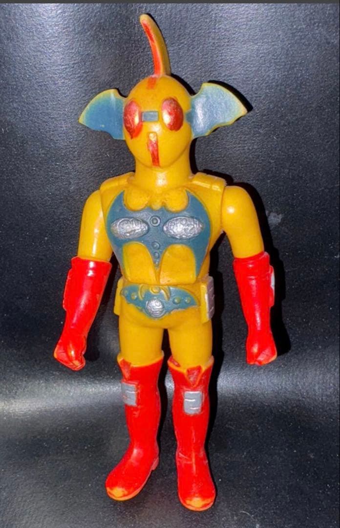 ソフビ当時物アクマイザー3 タカトク 昭和レトロ ザビタンイビルガブラ