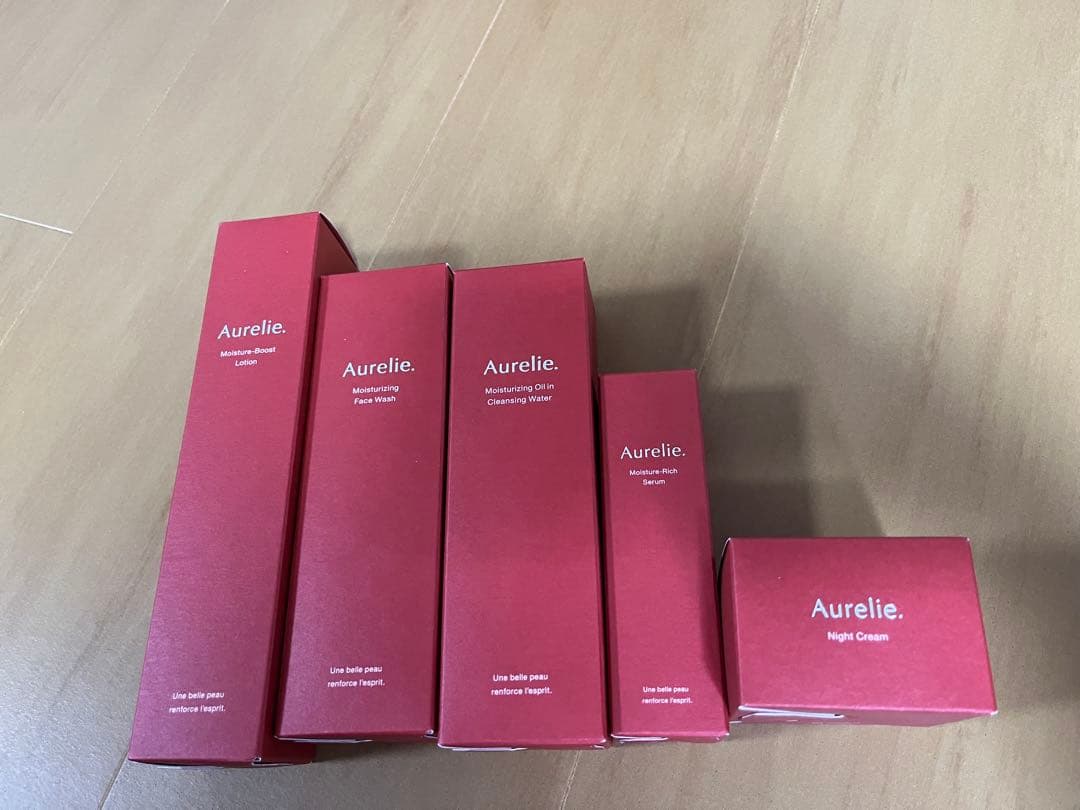 Aurelie ナイトクリーム 5点セット f128291e94790f704e9c286f727954
