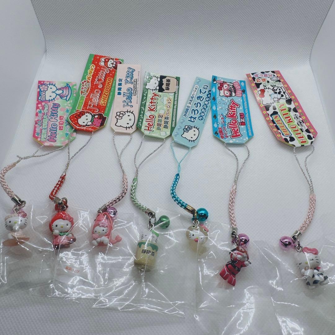 ハローキティ ご当地キティストラップ7個セット【静岡】