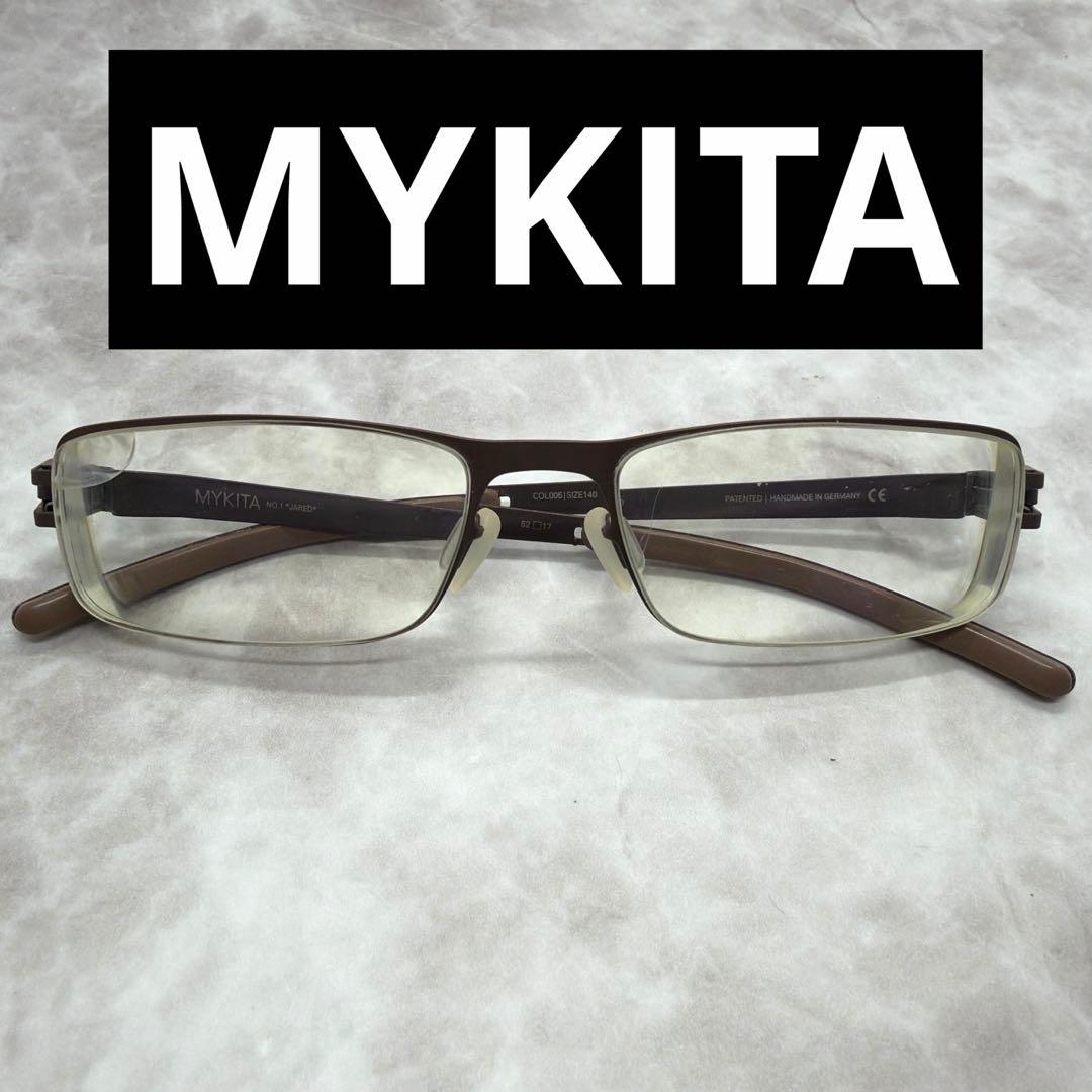 MYKITA マイキータ JARED 度付き眼鏡 ウェリントンメガネ
