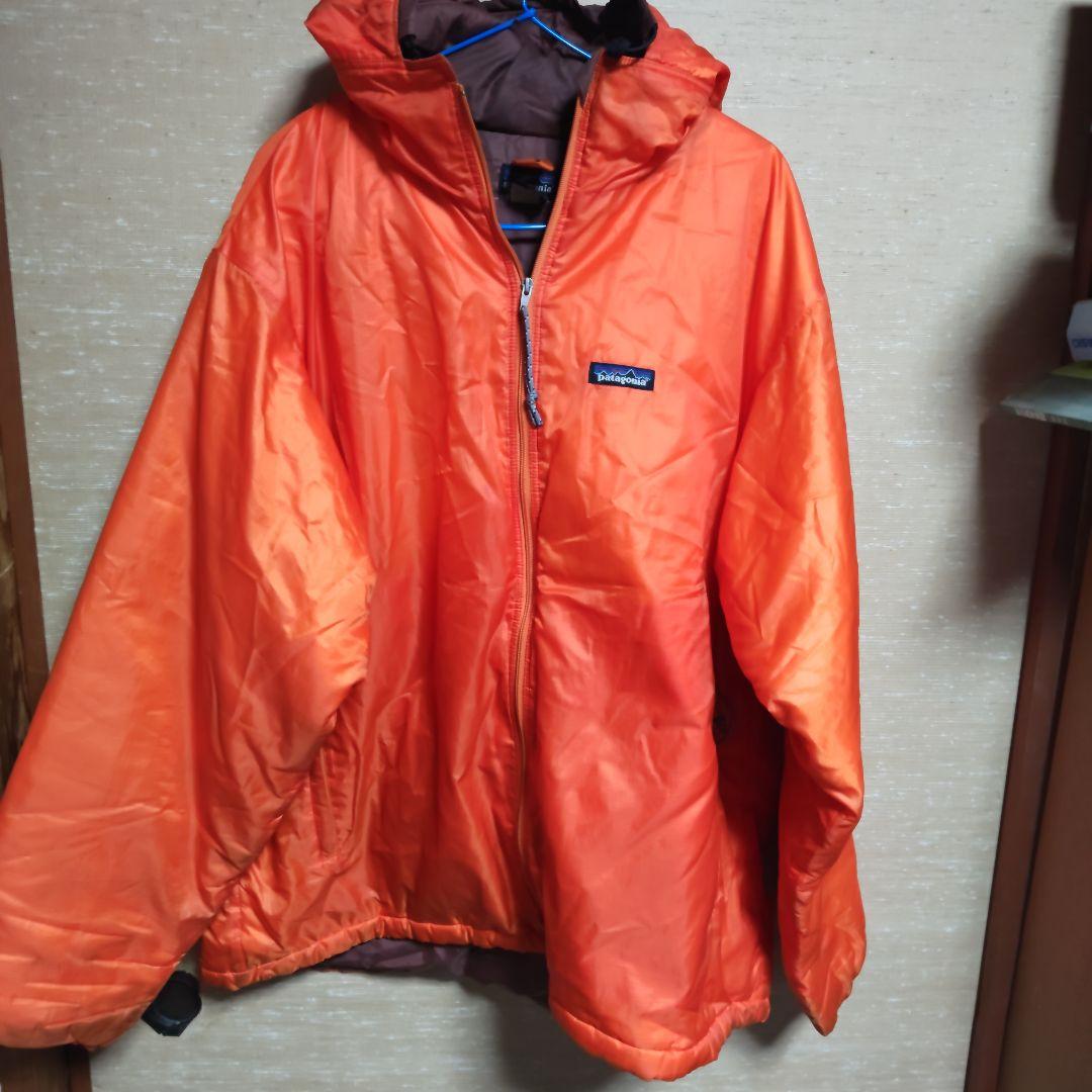 マ*ズ様 希少patagonia パフボールセーターダスパーカー02年製L オレ