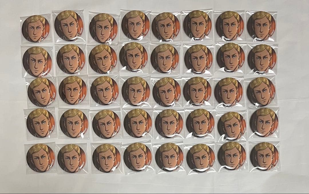 エルヴィン WIT STUDIO 缶バッジ 40点