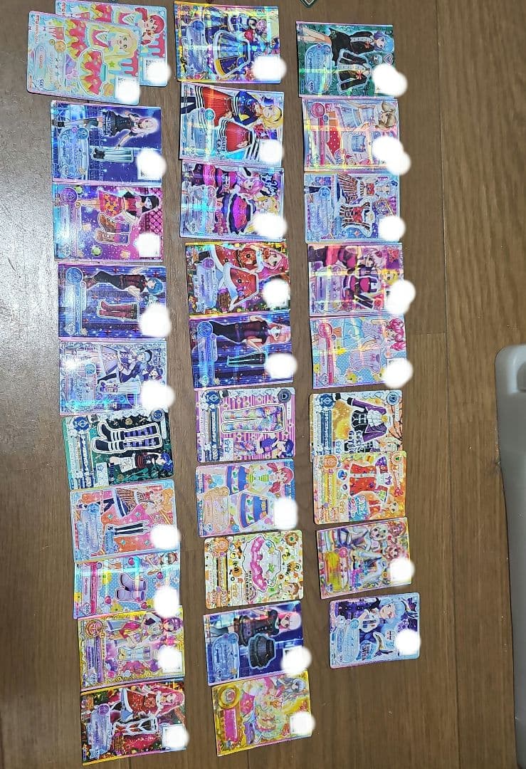 アイカツカード 約40枚 ぼやけカード有り、バラ売り、値下げ有り