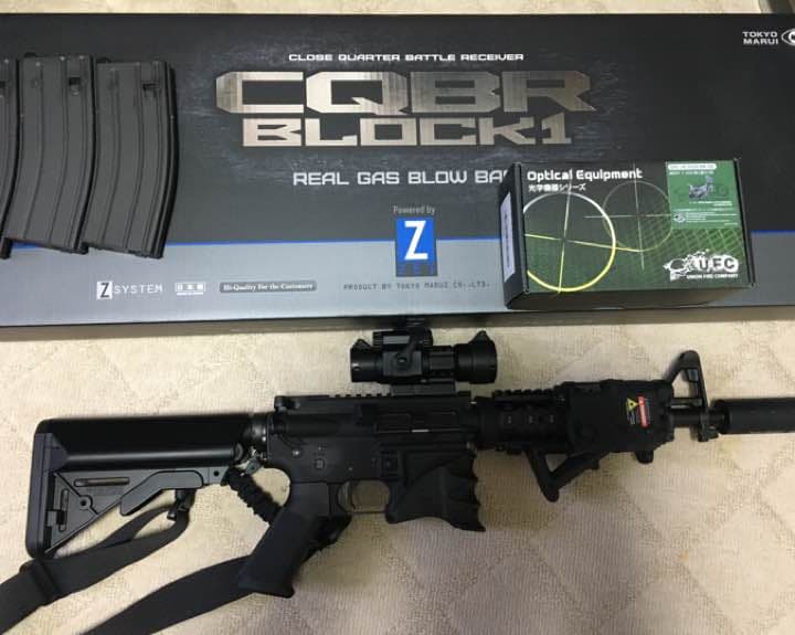 東京マルイ m4a1 GBB block 1 TOKYO MARUI（東京マルイ） 【東京マルイ】 ガスブローバック M4A1 CQB