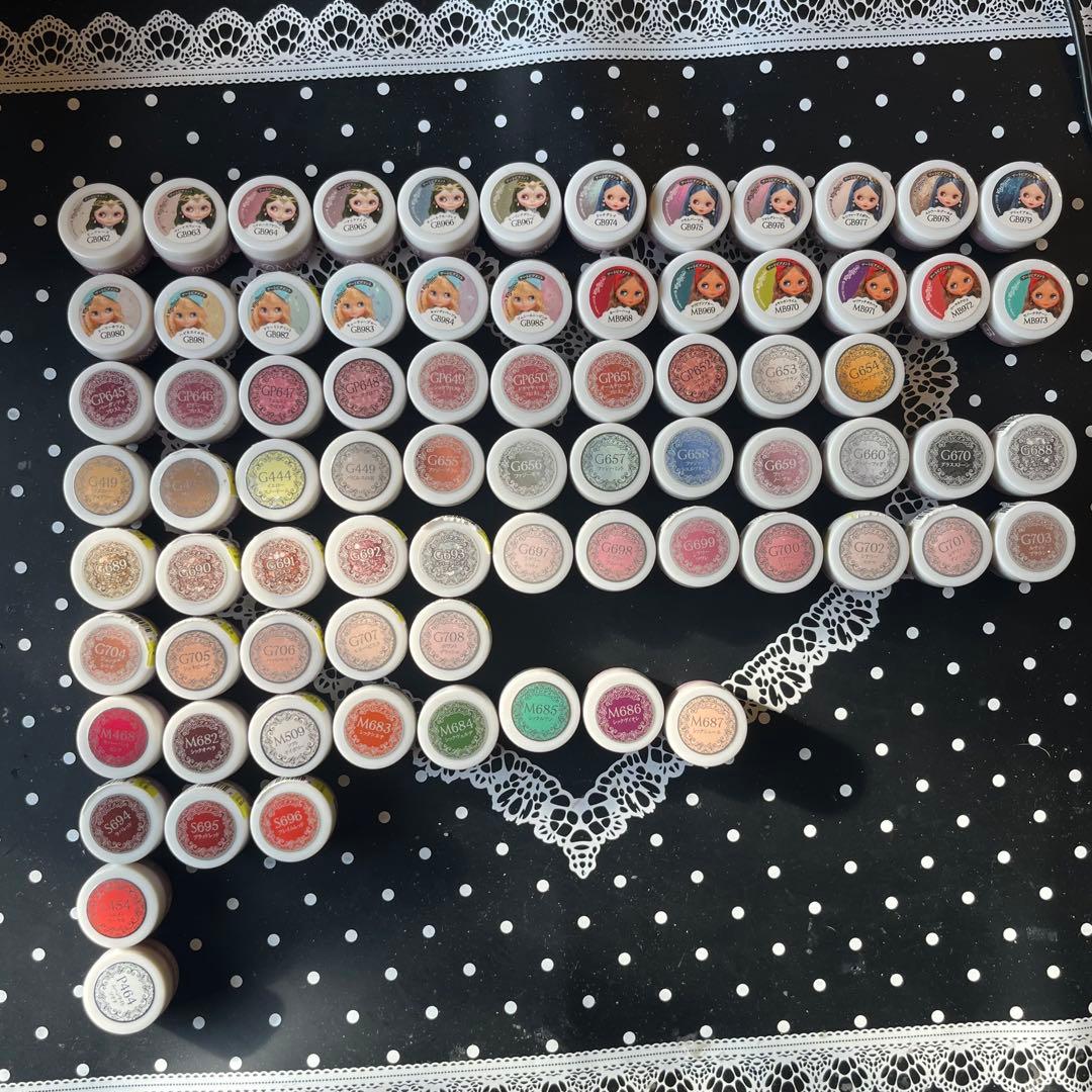 プリジェル プリムドールミューズ 76色まとめて ほぼ未使用! プリアンファ 生産終了 プリムドール ミューズ ポワントブラッシュ 3g | Nail Labo