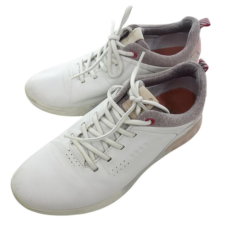 Mユキハ 高級 ECCO S-THREE スパイクレスシューズ