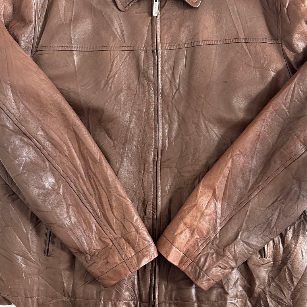 最高級スペイン製】Burburry 山羊革 レザージャケット 50 - メルカリ