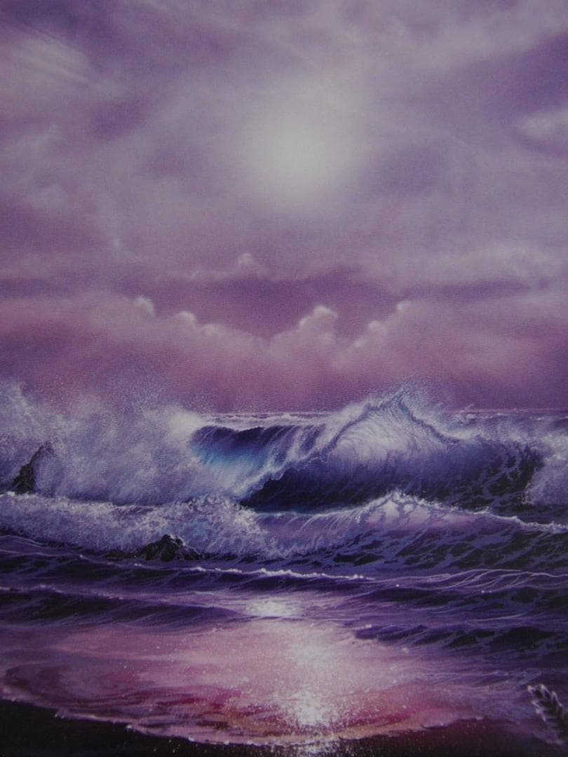 クリスチャン・ラッセン、【オリジンオブライフ】、希少な額装用画集