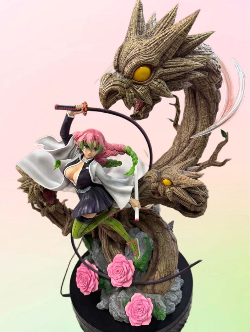 だ*ー様 鬼滅の刃　恋柱　甘露寺蜜璃　1/6 スケール大型フィギュア　TNT.S テレビアニメ「鬼滅の刃」鬼殺隊・恋柱「甘露寺蜜璃」がセガの