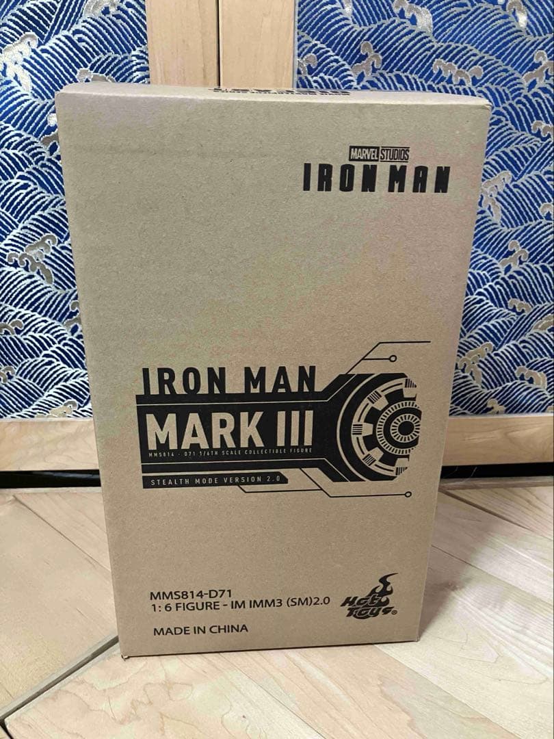 ホットトイズ MMS814D71 アイアンマン・マーク3ブルー・ステルス版2.0
