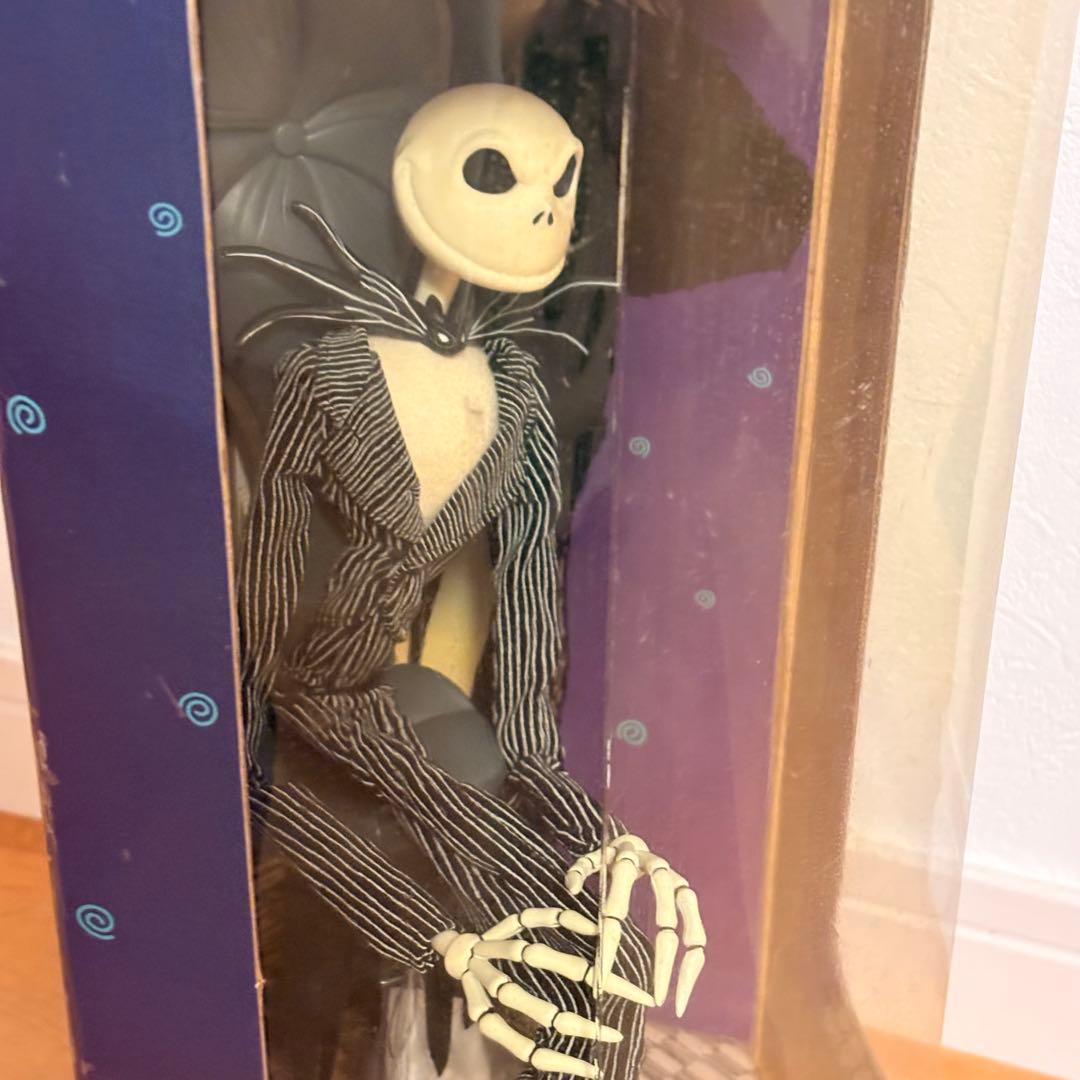 未開封 ナイトメアビフォアクリスマス ジャック フィギュア 椅子に座っ