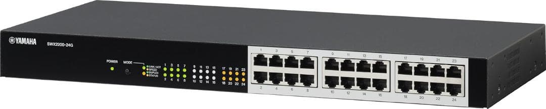 【4台セット】YAMAHA SWX2200-24G 24ポートスイッチングハブ