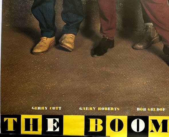 ブームタウン ラッツ 1979年 哀愁のマンデイ 貴重 プロモポスター 中古