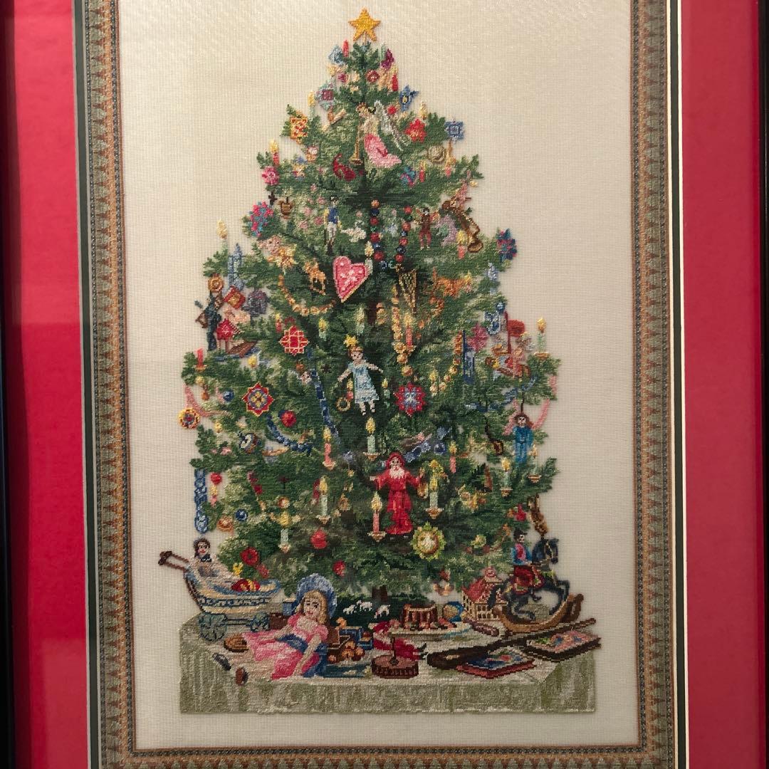 Gobelin クリスマスツリー 刺繍
