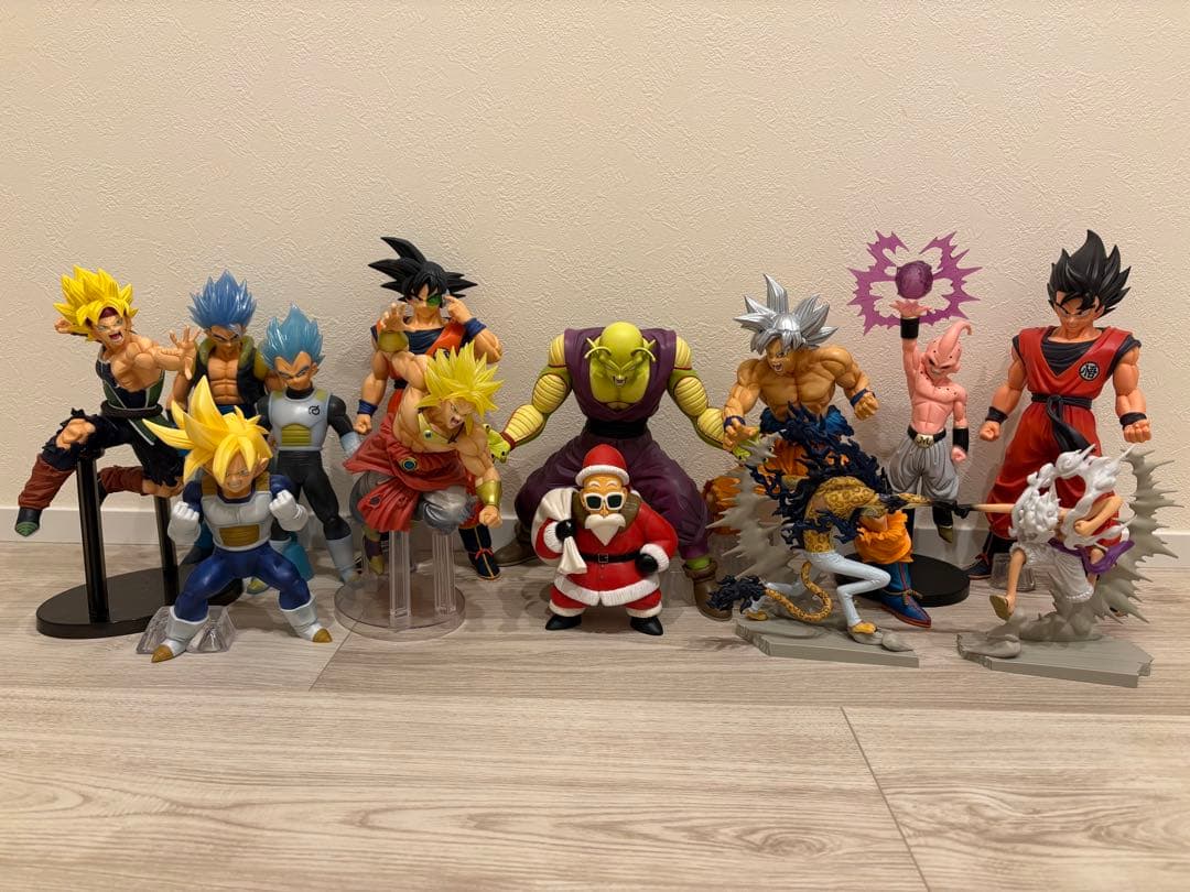 ドラゴンボール・ワンピース フィギュア13体セット