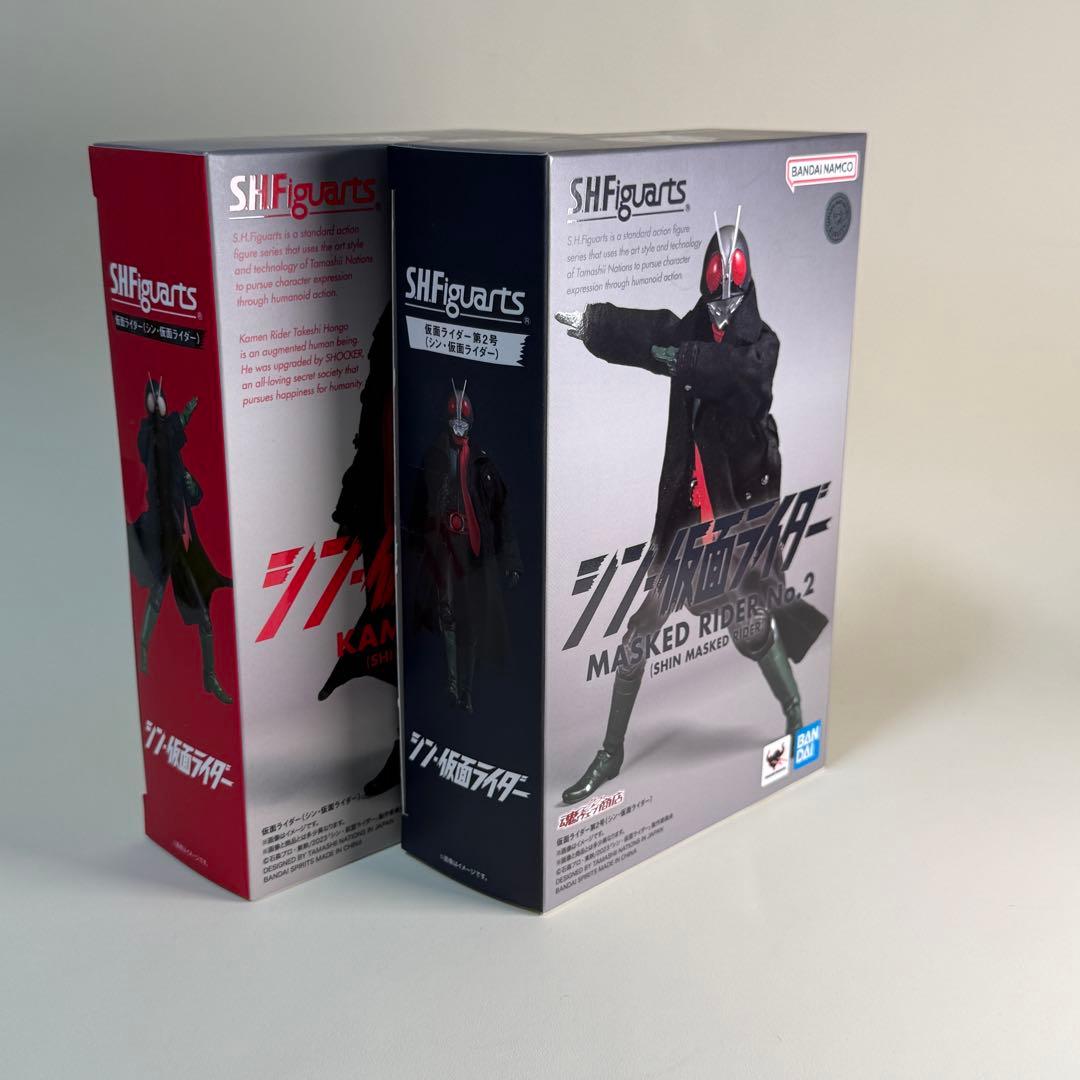 限定スリーブ付　S.H.Figuarts シン•仮面ライダー＆仮面ライダー第2号