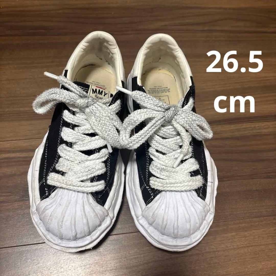 ミハラヤスヒロ　BLAKEY オリジナルソールキャンバスローカットスニーカー