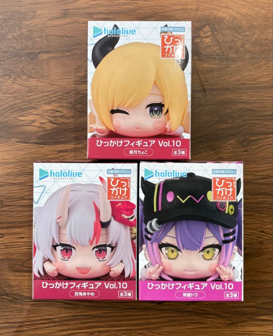 ホロライブ ひっかけフィギュア 3種セット - メルカリ
