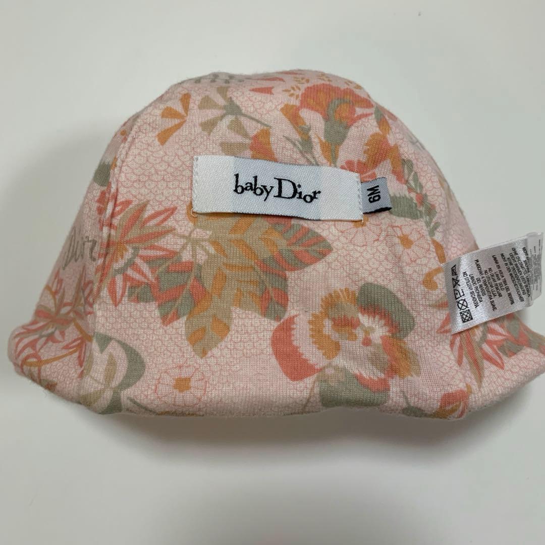 baby Dior] ベビー ディオール ベビー帽子 サイズ6M - メルカリ