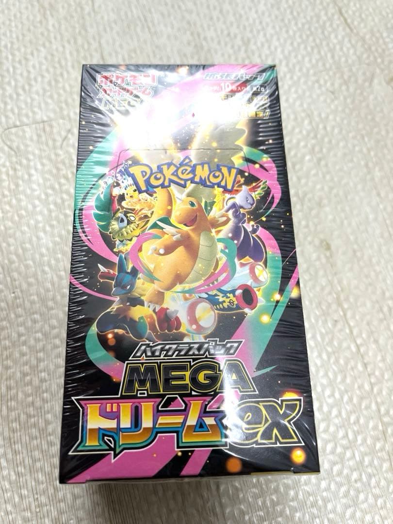 シュリンクつき　ポケモンカードゲーム MEGA ドリームEX 1BOX