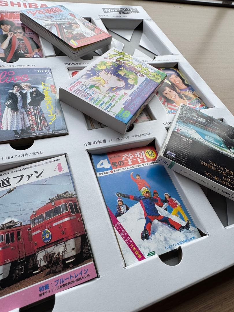 新品‼️ タイムスリップグリコ「思い出のマガジン」(豆本) - メルカリ