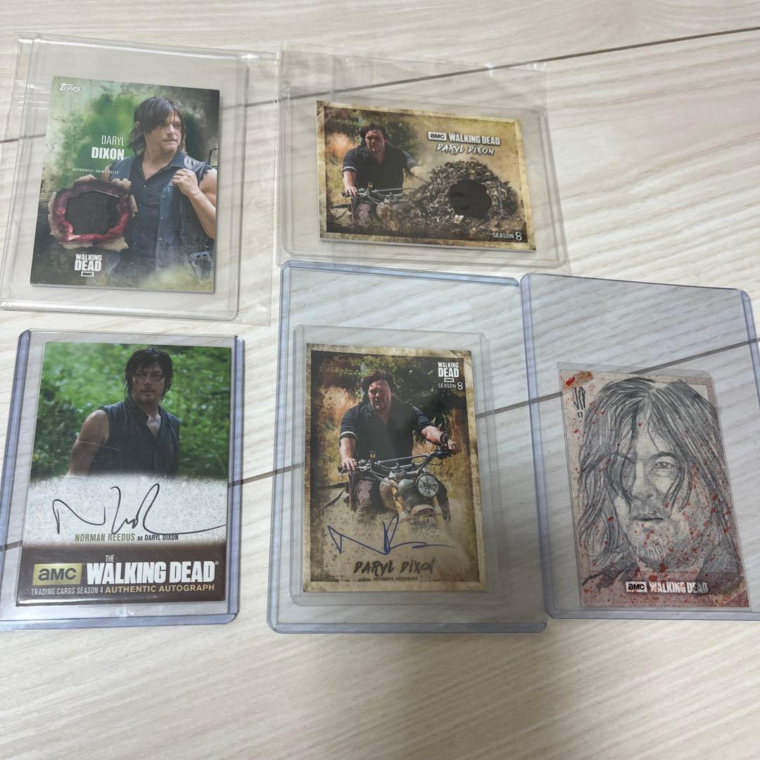 ウォーキングデッド　ダリル・ディクソン　サイン入りカード 2026年最新】サインカード ウォーキングデッドの人気アイテム - メルカリ