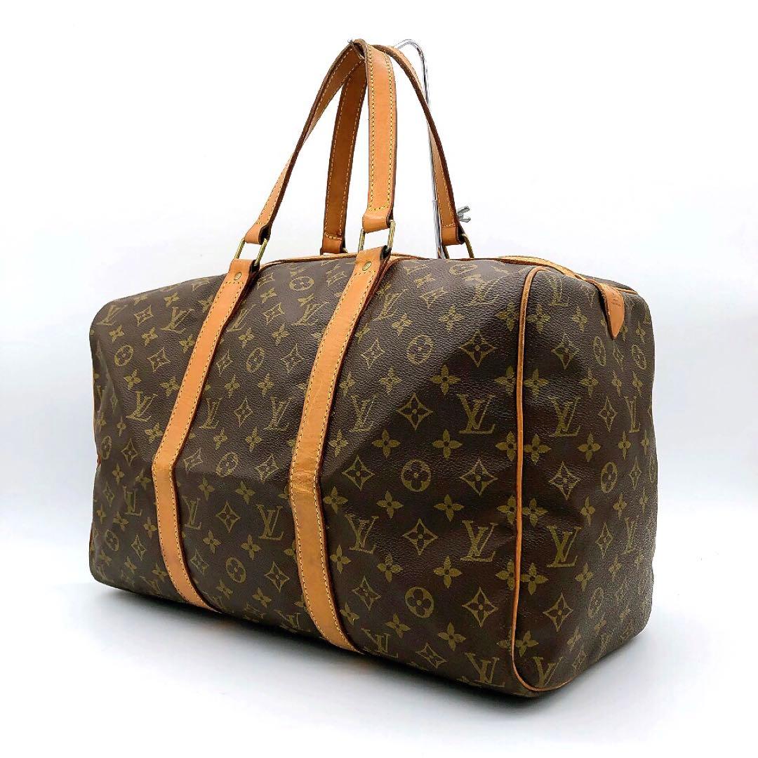 【LOUIS VUITTON】サックスプール45 ボストンバッグ　モノグラム