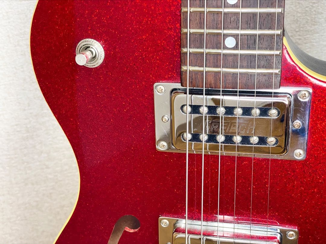 整備済み】Gretsch electromatic G2629スパークルレッド - メルカリ
