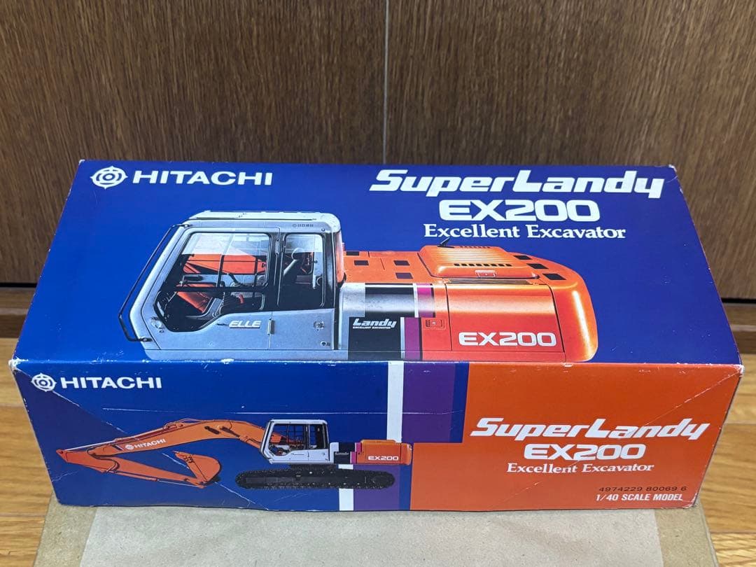 日立建機　HITACHI EX200-2型 SuperLandy 1/40 重機