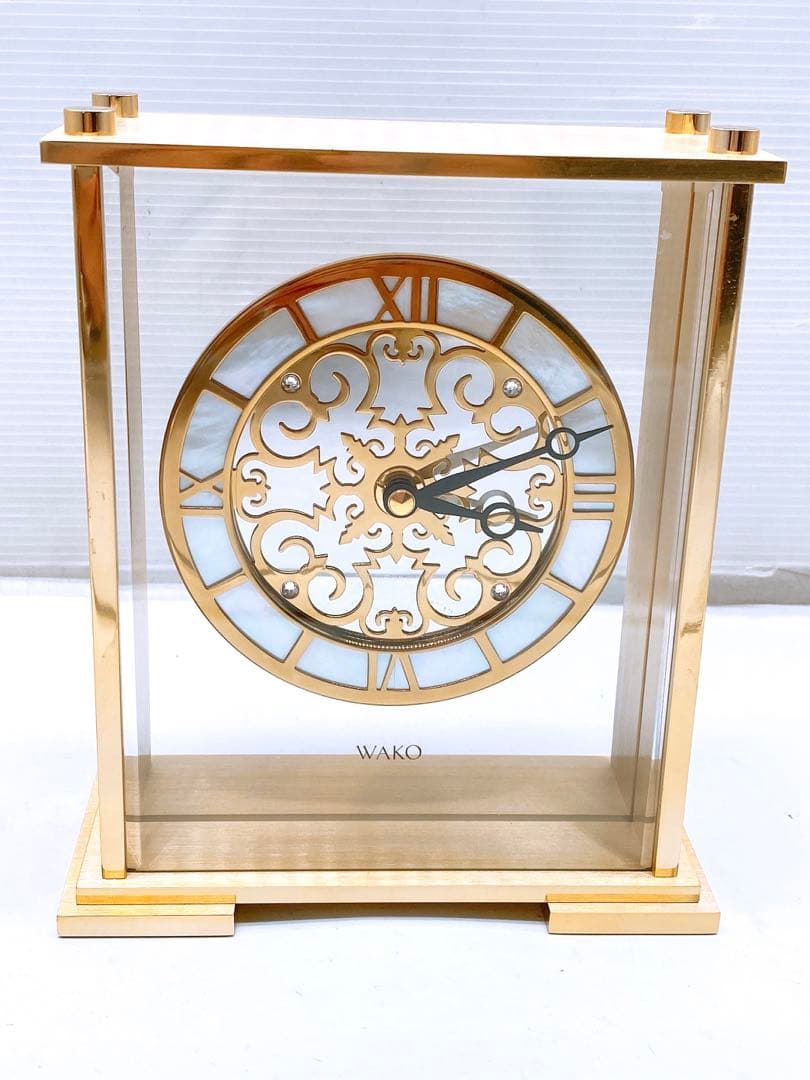 A*a様 希少・美品 GINZA WAKO 置時計 SHK025G 銀座和光 O 置き時計 | WAKO公式オンラインブティック | 銀座・和光