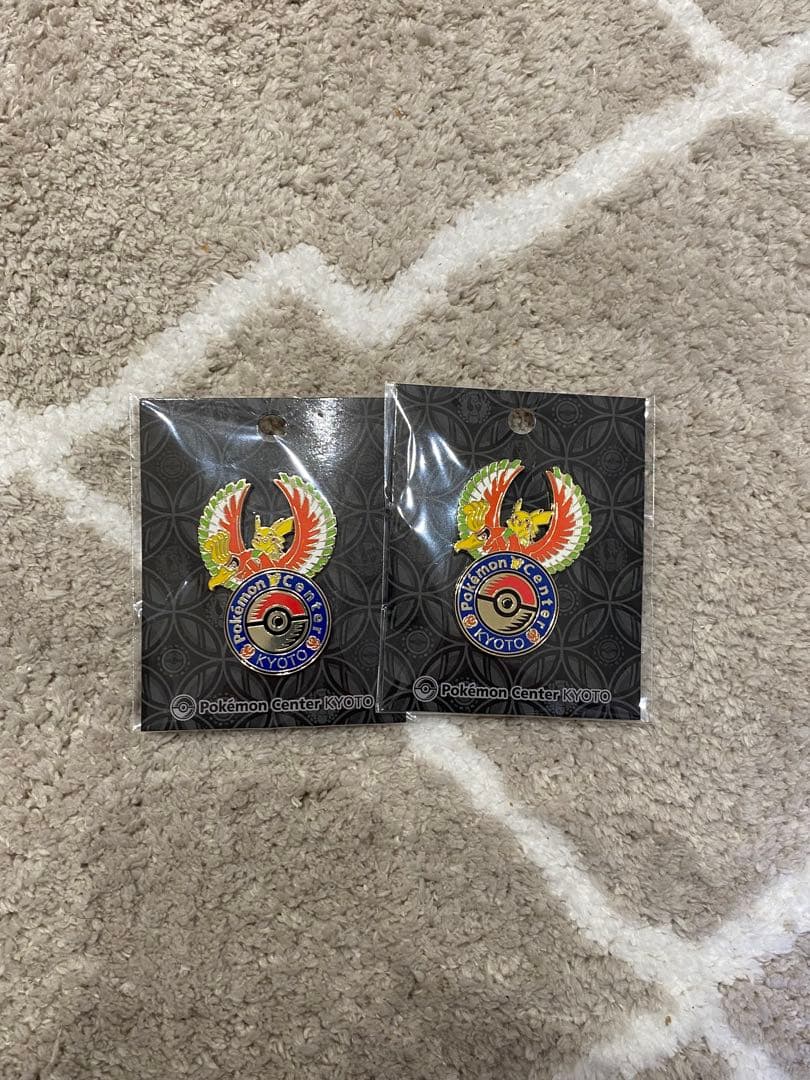 ポケモンセンター キョウト ロゴピンズ 2個 - メルカリ